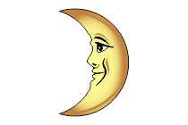 mond gesichtet